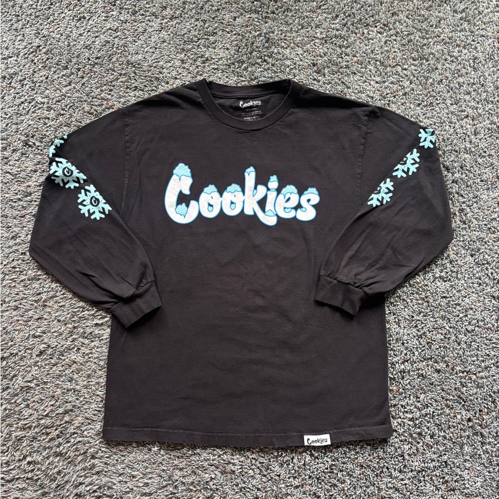 Black Long Sleeve Kids Shirt